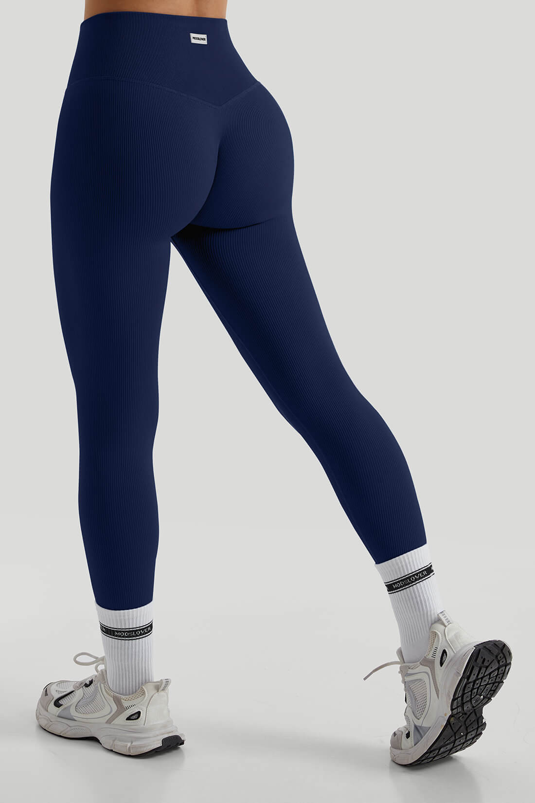 *Market-leading*Two-Way Top High Waist Threaded Legging Match Sets
