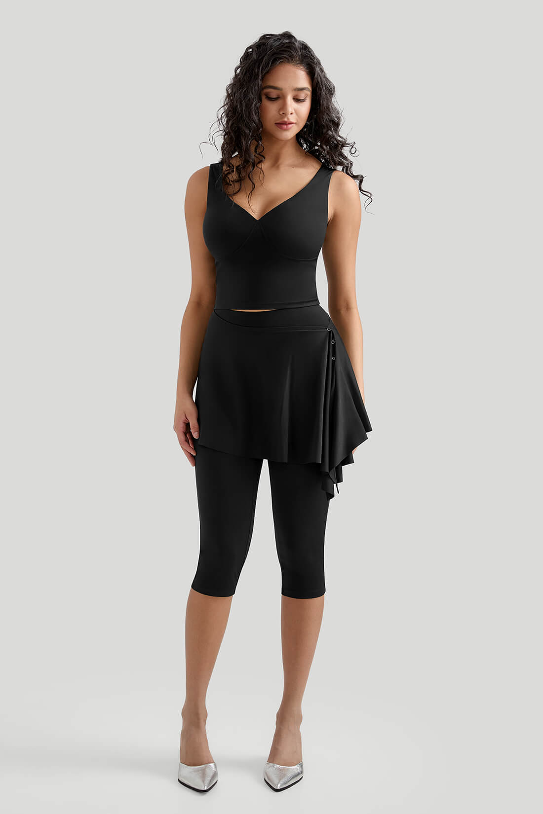 *Market-leading*Breathable Cooling Skirted Cropped Sets