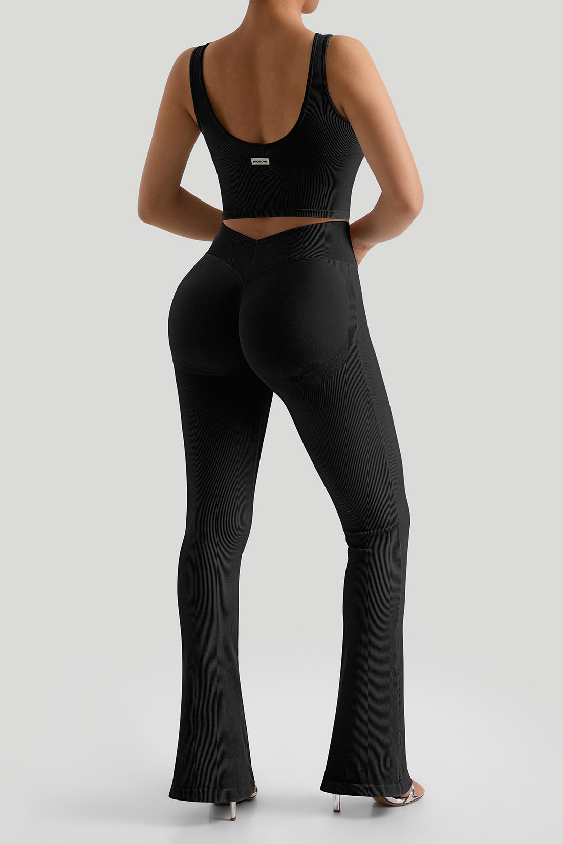*Market-leading*Comfortable Deep V-Neck Tank Top and legging Set