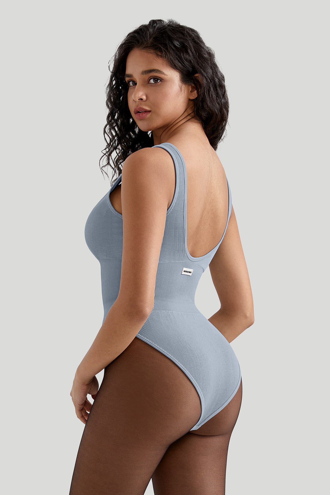 *Market-leading*Comfortable Deep V-Neck bodysuit