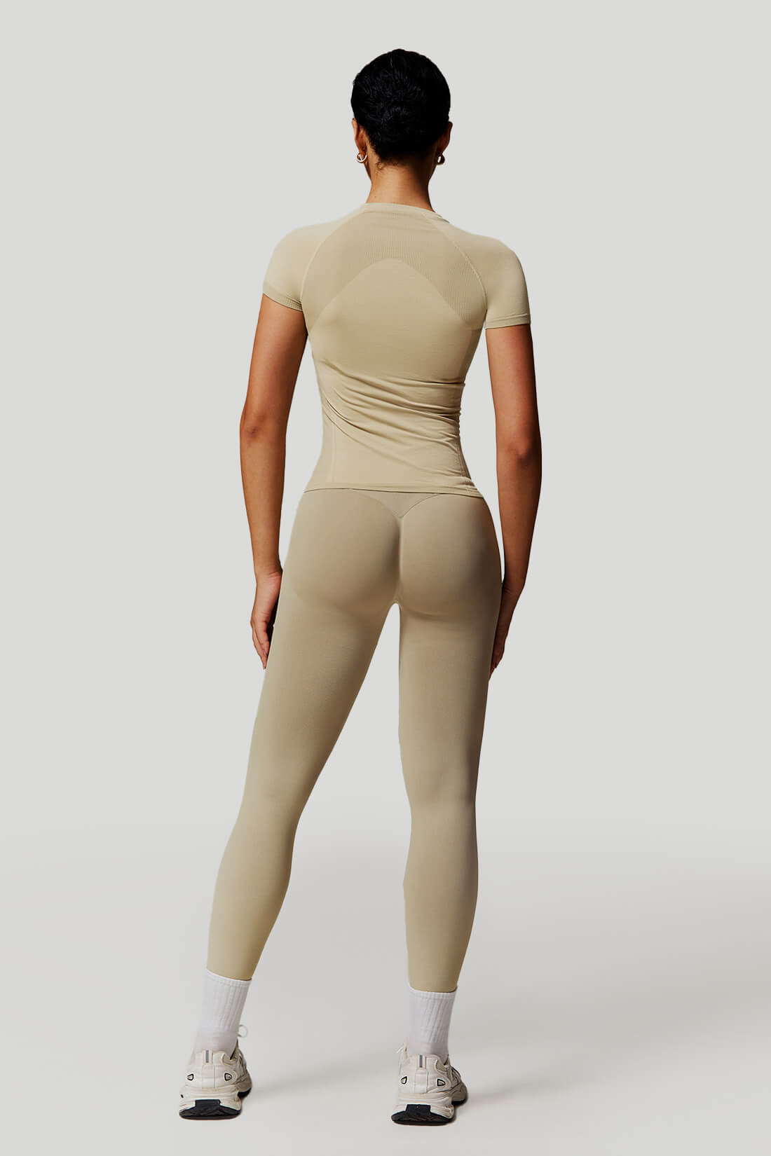 Quick Dry Short Sleeves Fitness Set