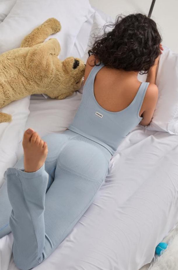 *Market-leading*Comfortable Deep V-Neck Tank Top and legging Set