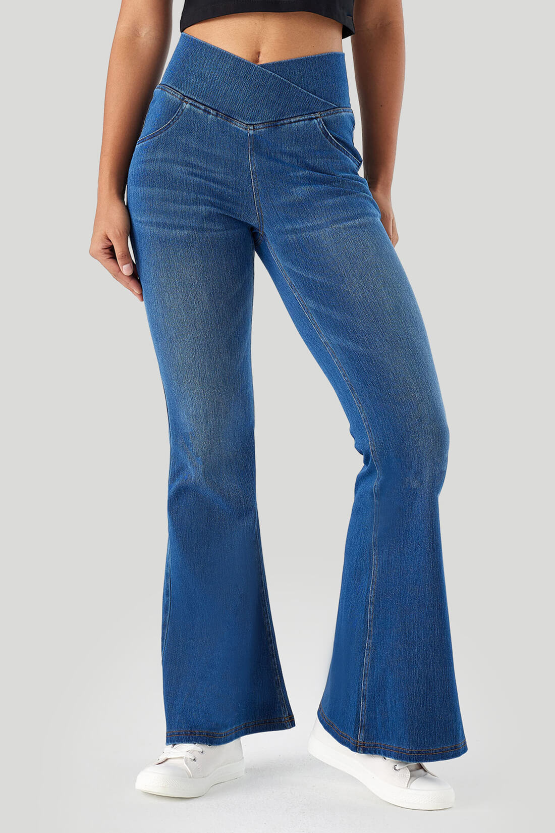 *Market-leading*Flare Denim Jeans