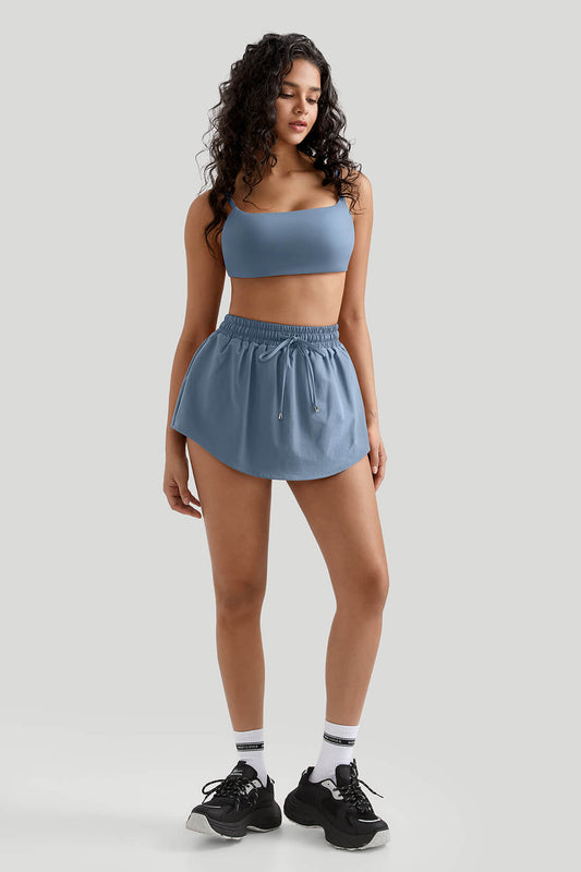 *Market-leading*Backless Sexy 2Pcs Skort Set